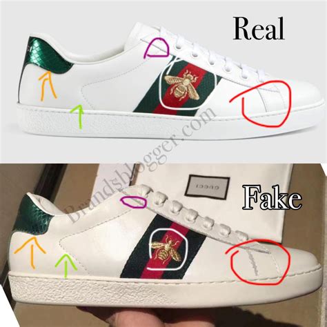 how to make fake gucci fucci|how to tell if Gucci shoes are real.